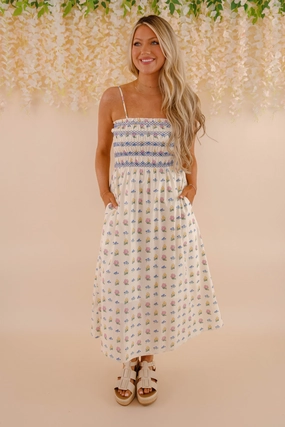 Start From The Beginning Midi Dress Tailored Comfort