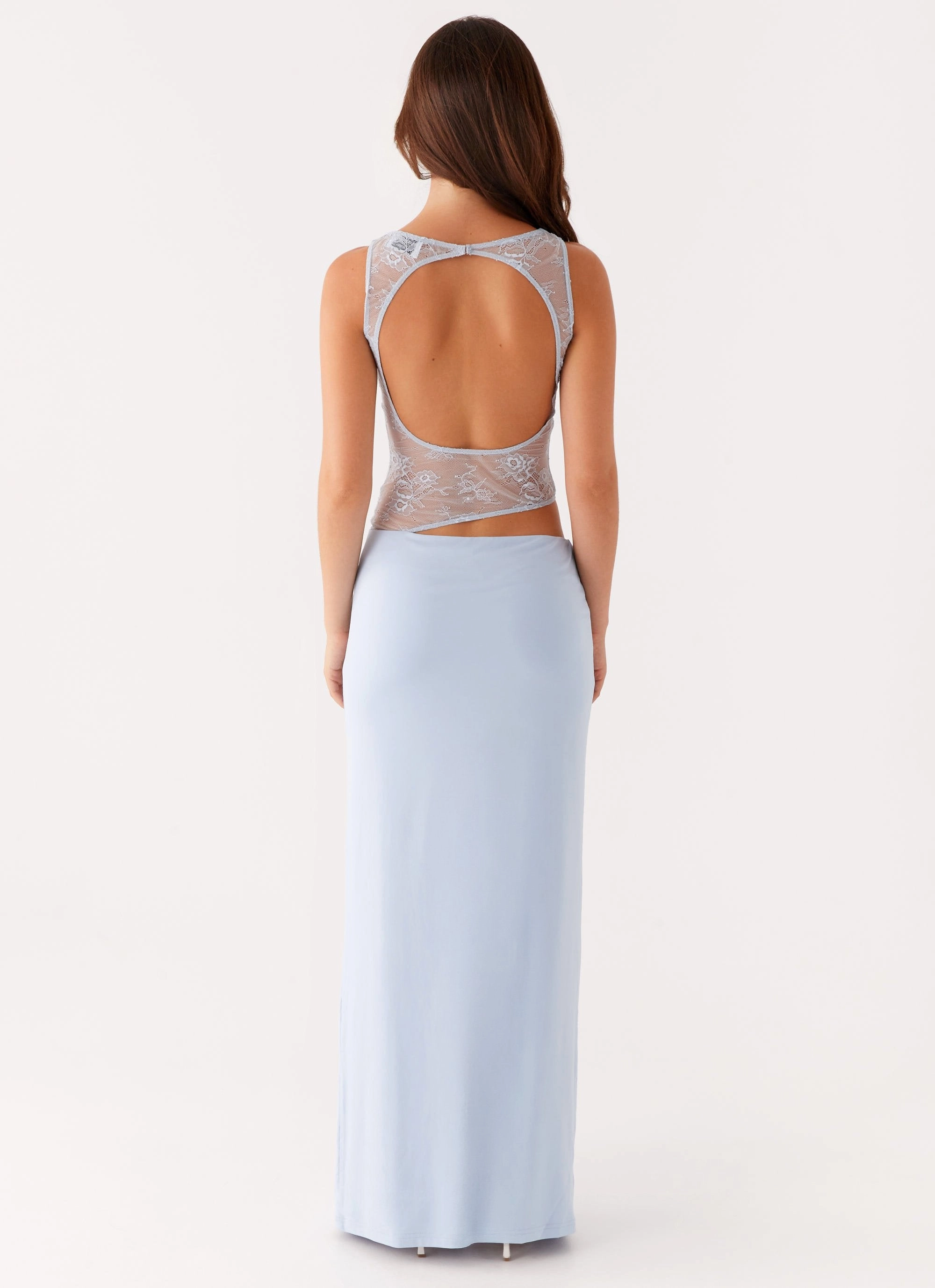 Prophecy Maxi Dress - Blue Polished and Elegant Stylish Mood