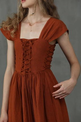 Glory 33 | Front Lace-up Dress Active Utility