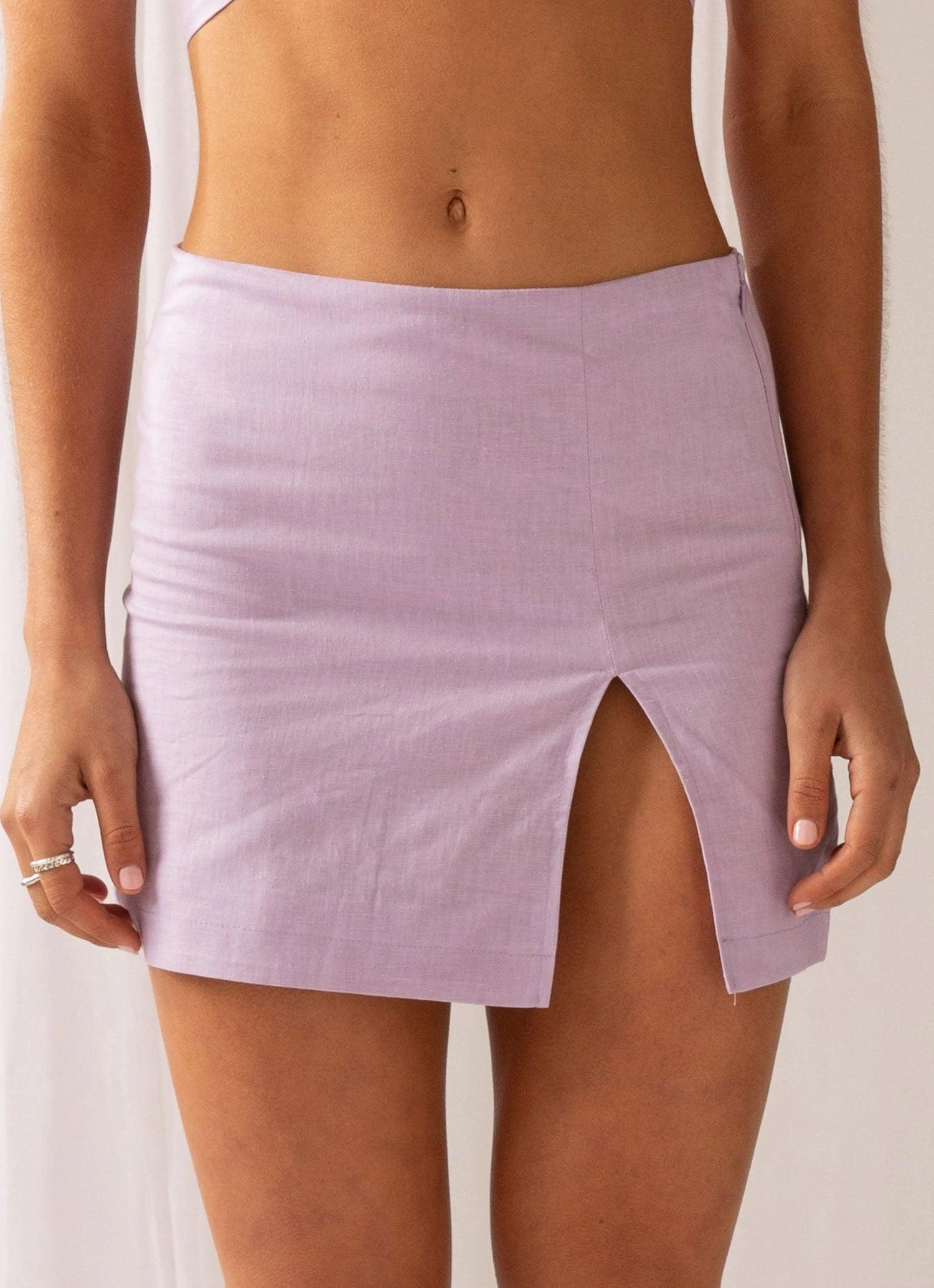 Detachable Layers Stay Focused Skirt - Lilac Love