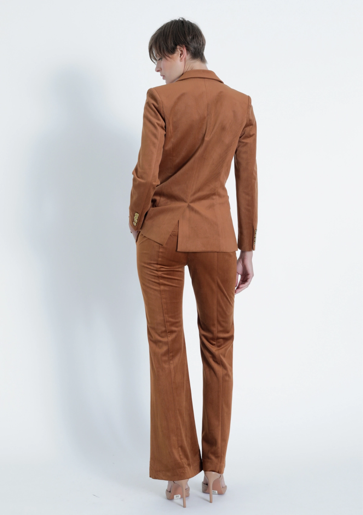 Stella Corduroy Blazer DualLayer Weave