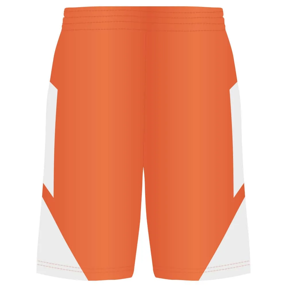 Step-Back Navy-White Basketball Shorts