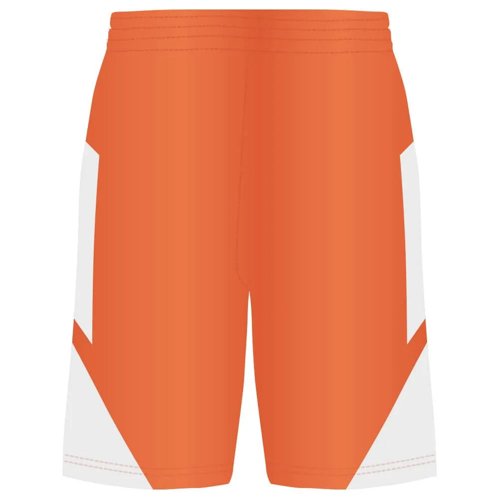 Step-Back Navy-White Basketball Shorts