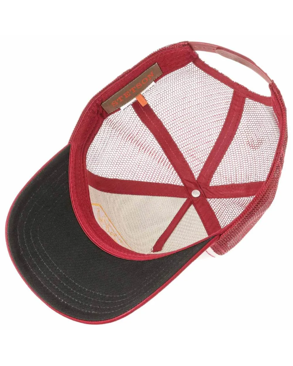 Stetson American Heritage Bordeaux Trucker Cap