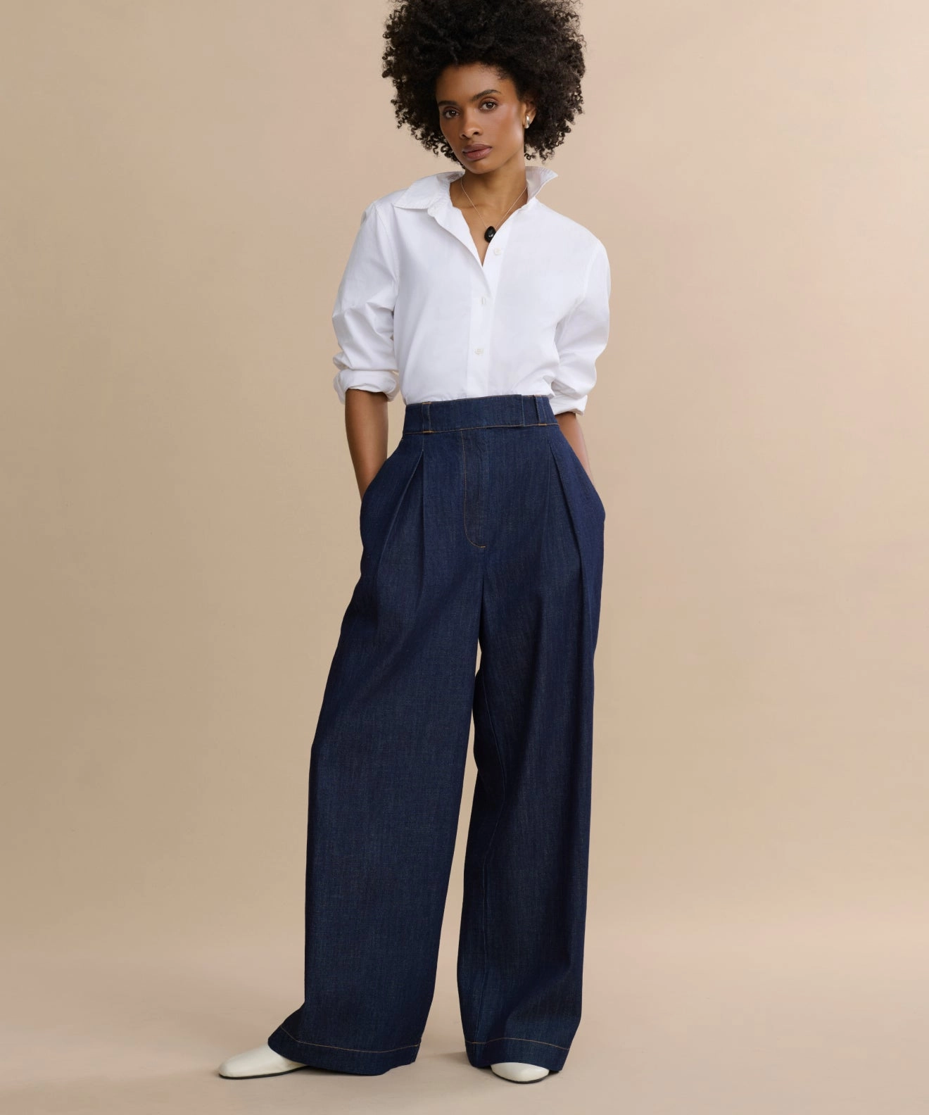 Denim Newport Trouser SecureClosureSystem Hypoallergenic fabric