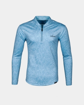 Breathable mesh lining Blue Static Blade Quarter Zip