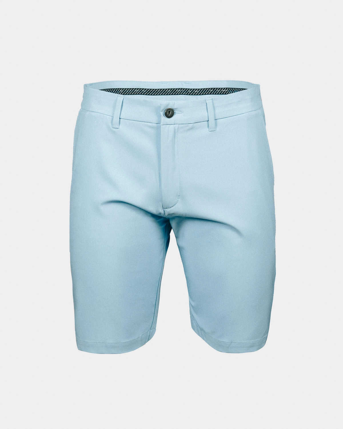 Men's Light Blue Golf Shorts Comfortable Cut Packable design