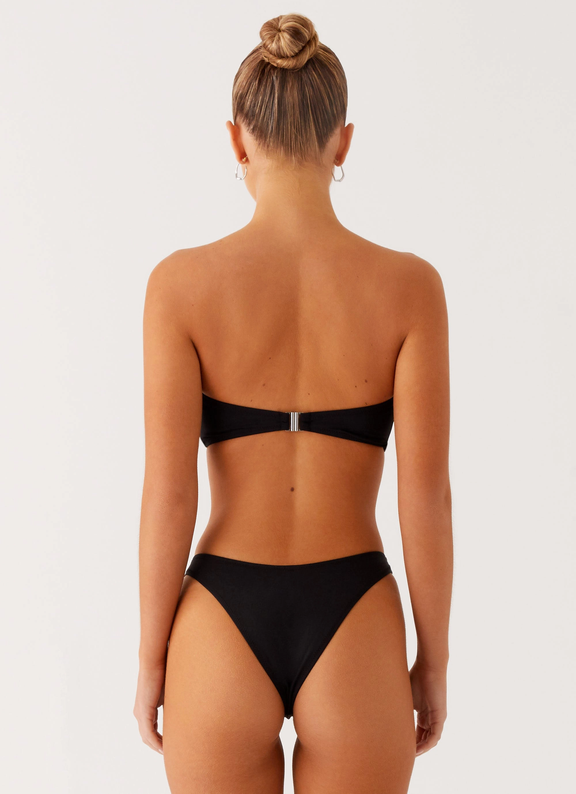 Odor Control Treatment Cuba Bikini Bottoms - Black
