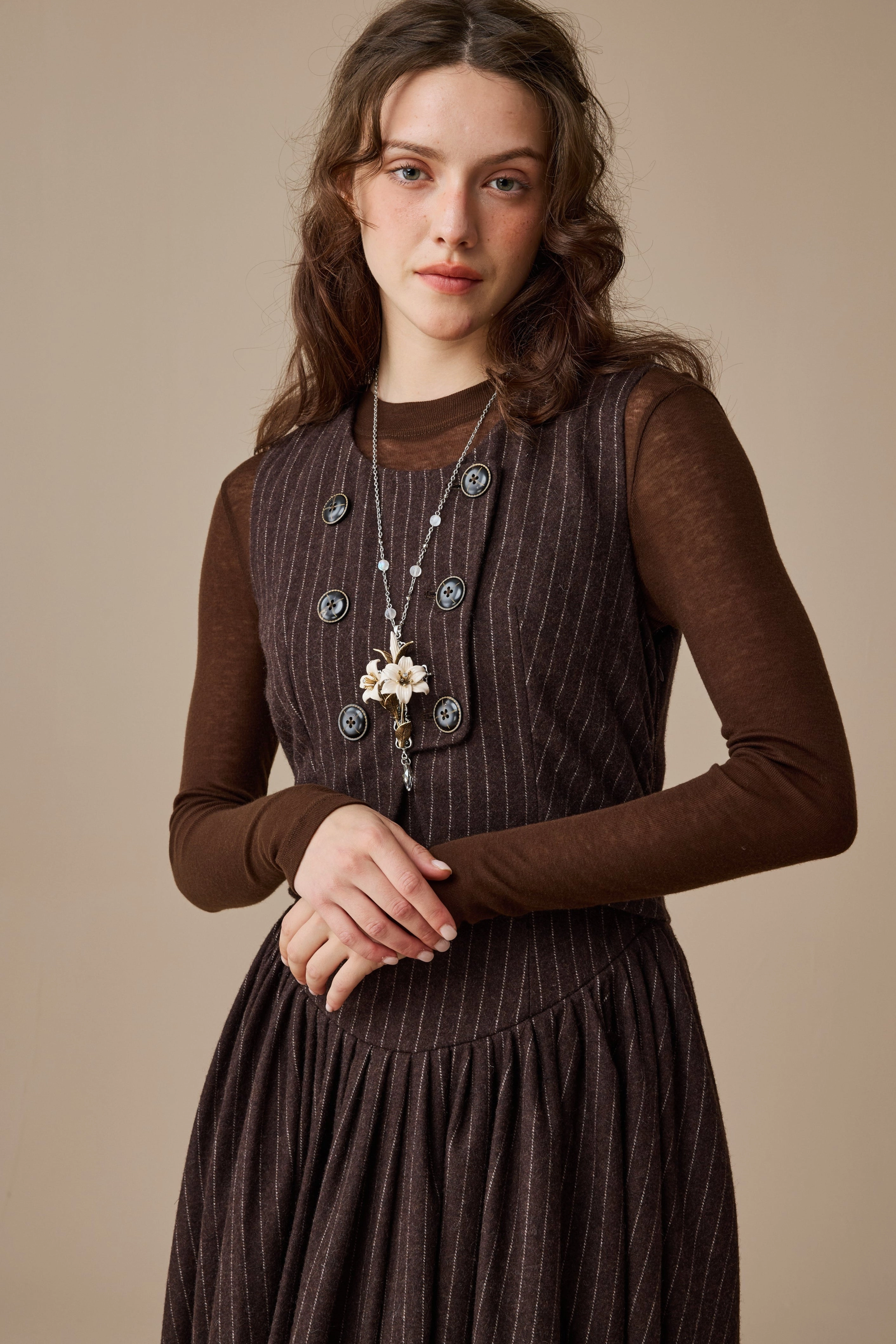 Quinley 15 |Vintage Wool Dress VentilatedBackPanel