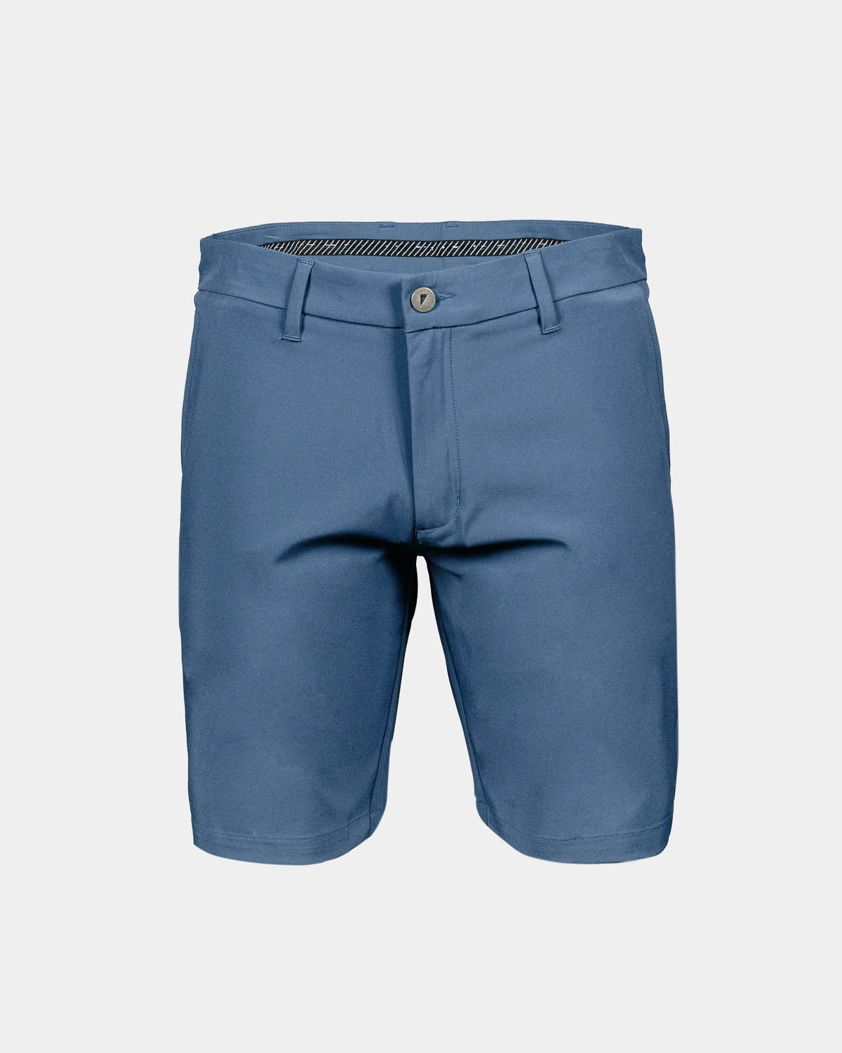 Men's Slate Blue Golf Shorts Sleek Appearance AntiSnagZippers