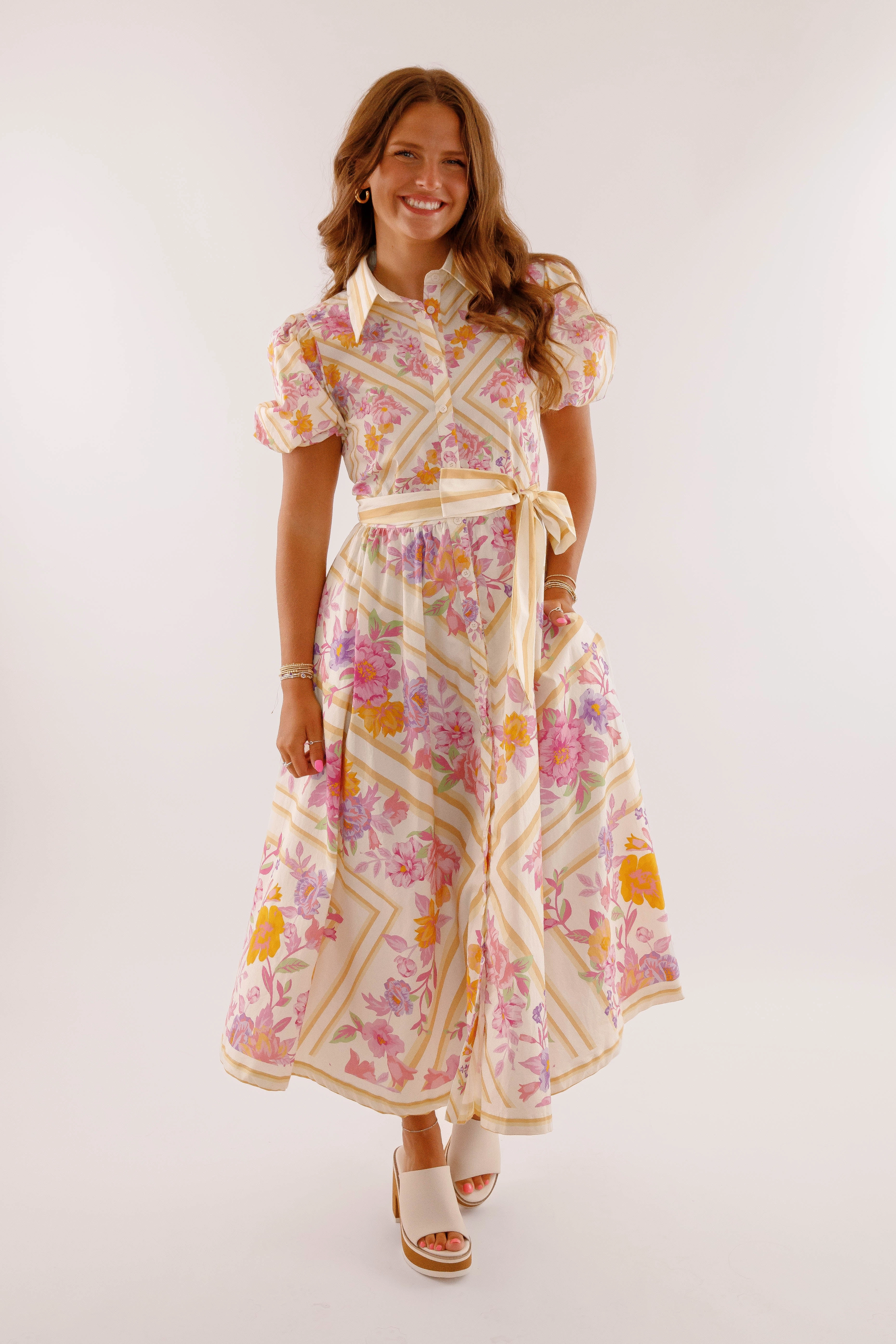 Printed-Fabric RESTOCK: Defining Beauty Maxi Dress