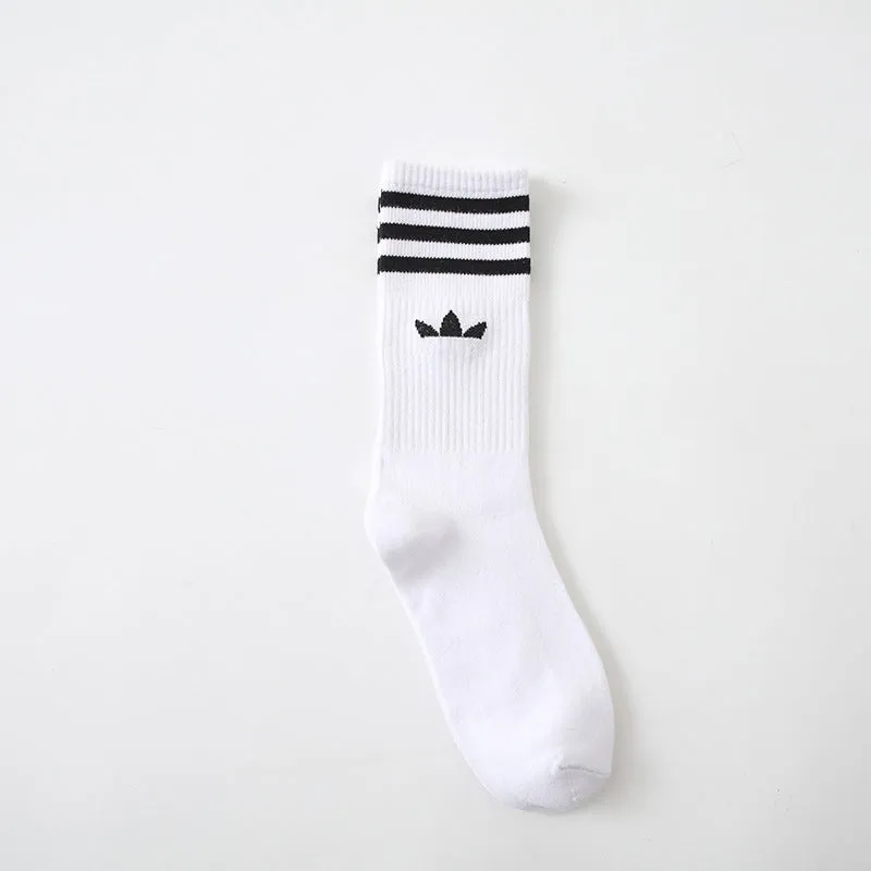 Striped Fashion Men and Women Sports Socks