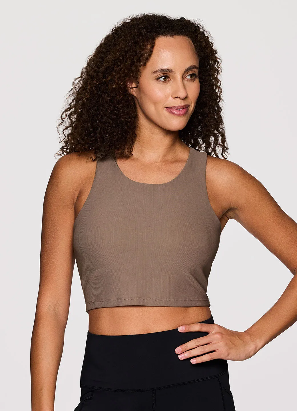 Studio to Street Ribbed Bra Tank