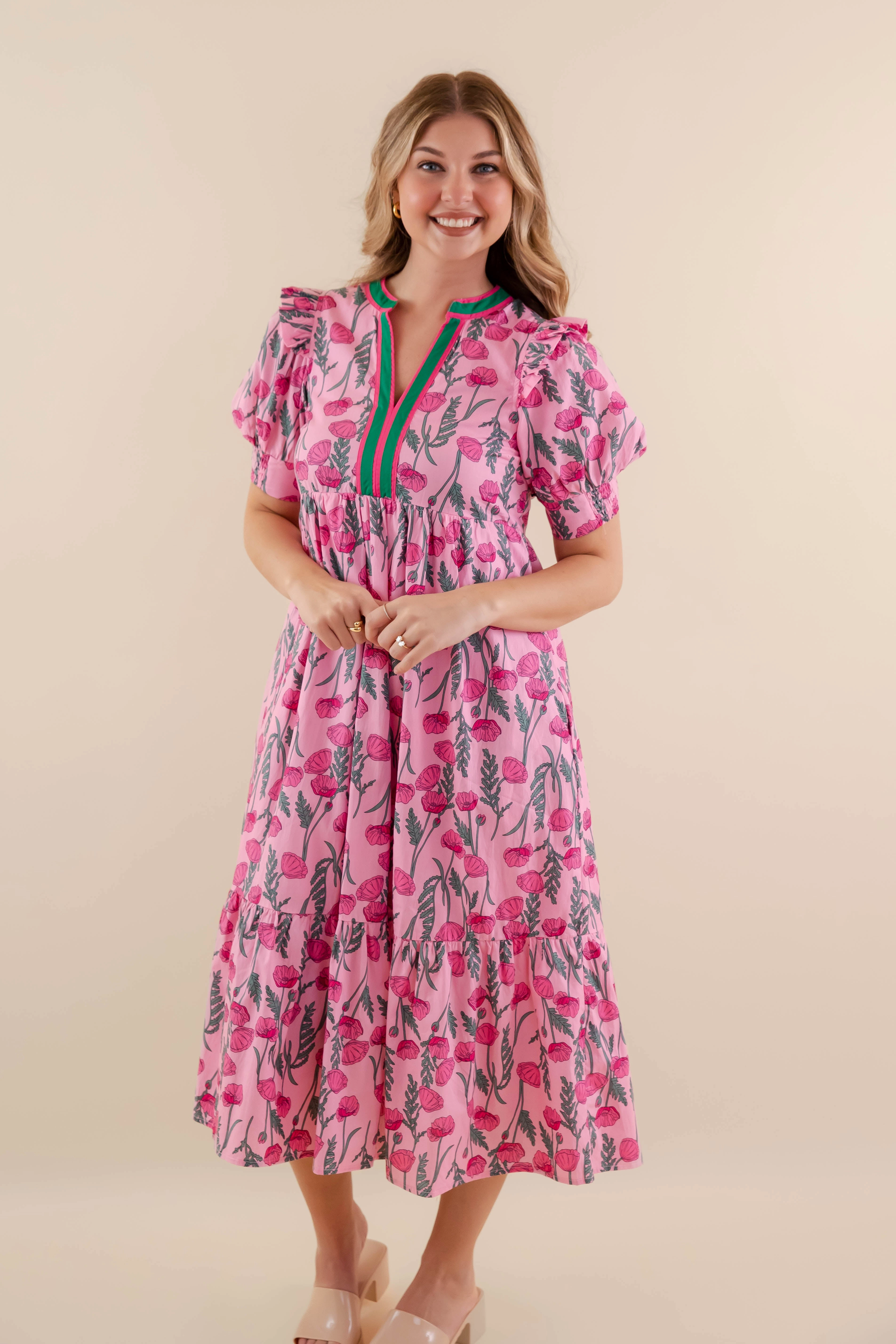 RESTOCK: Meet You Again Midi Dress Modern Waistband