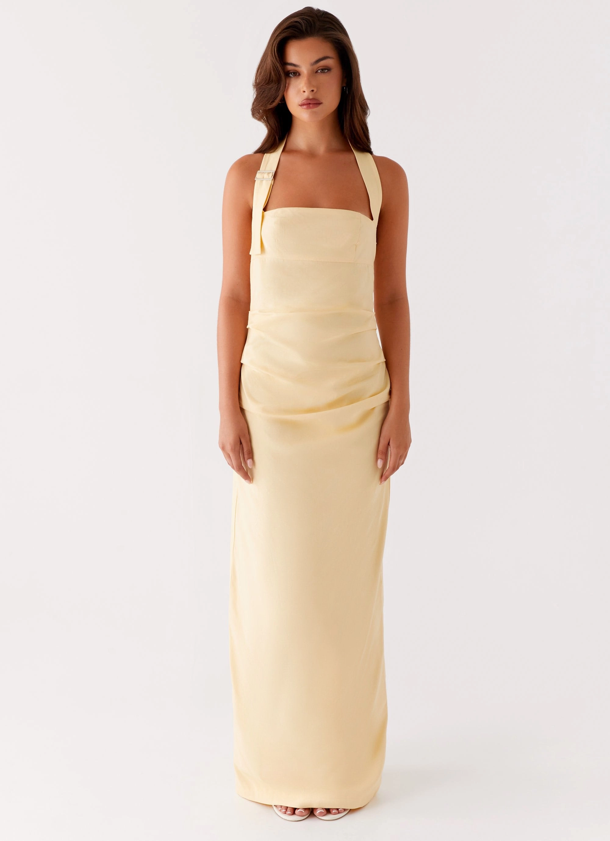 Rumour Has it Maxi Dress - Yellow Beauty Zone Work or Play