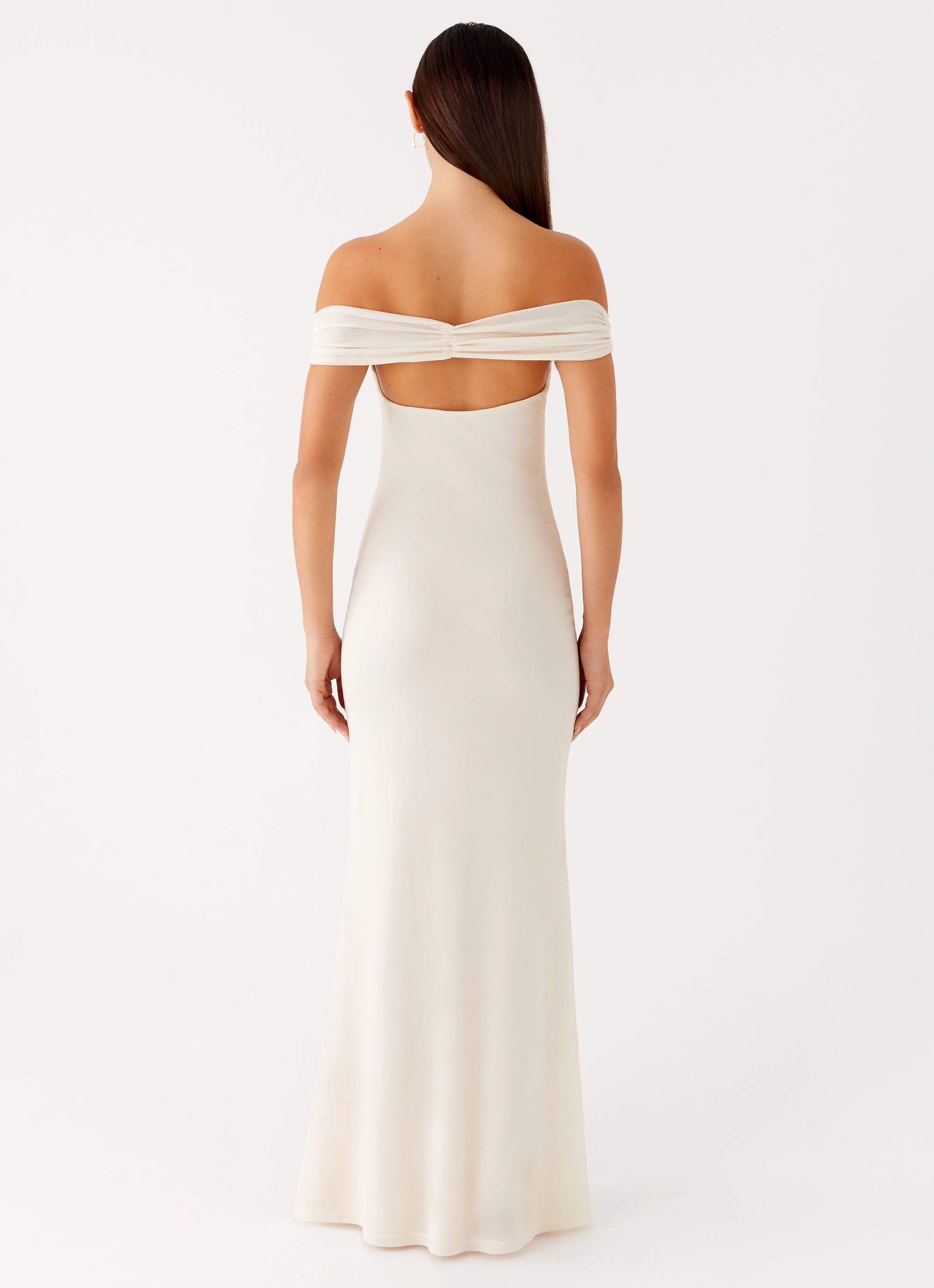 Shine Skin Madeira Maxi Dress - Ivory