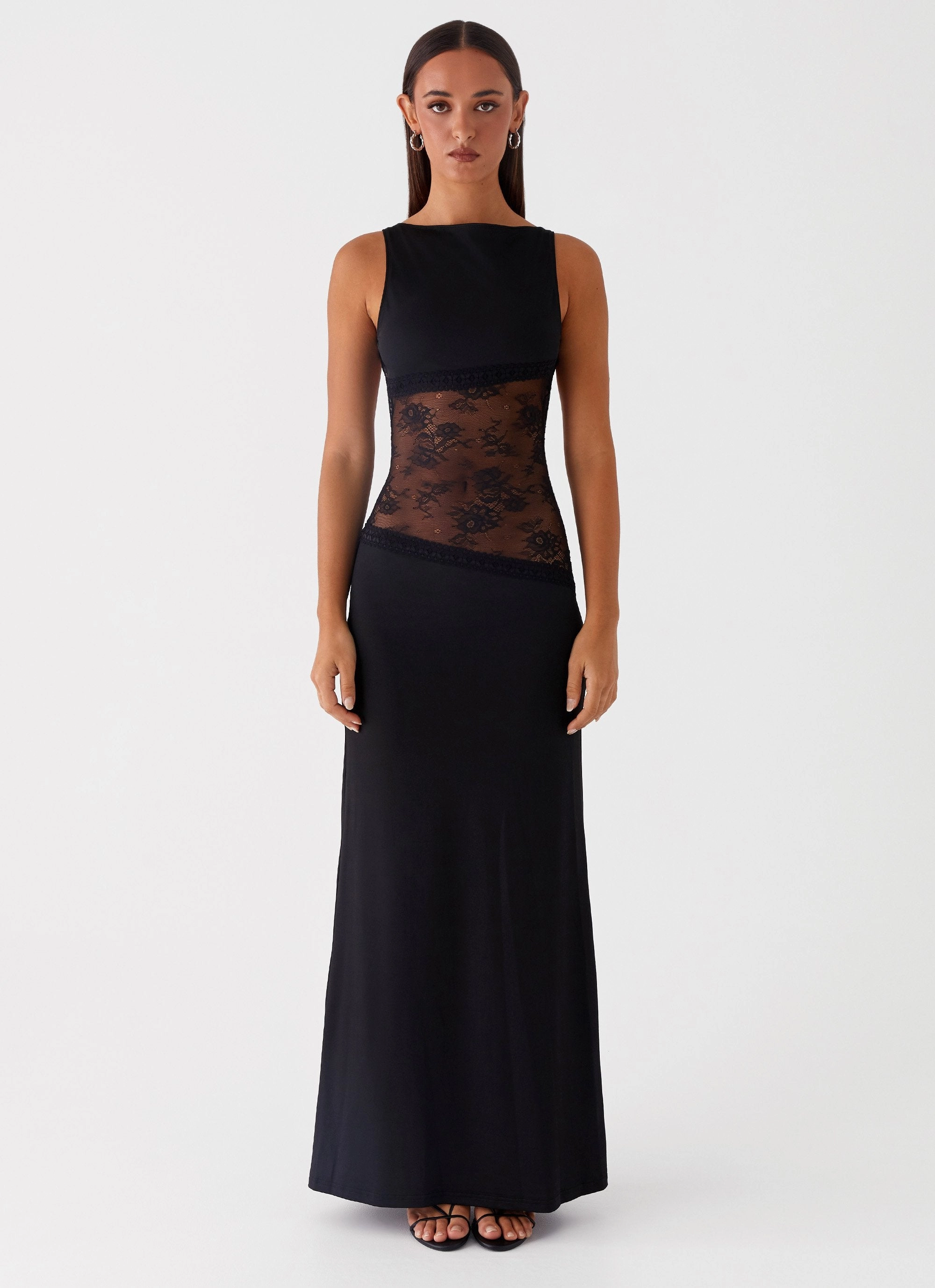 Lucinda Maxi Dress - Black Smart Layers