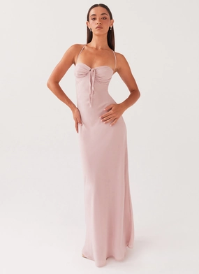 Casual Silhouette Aveline Maxi Dress - Mauve