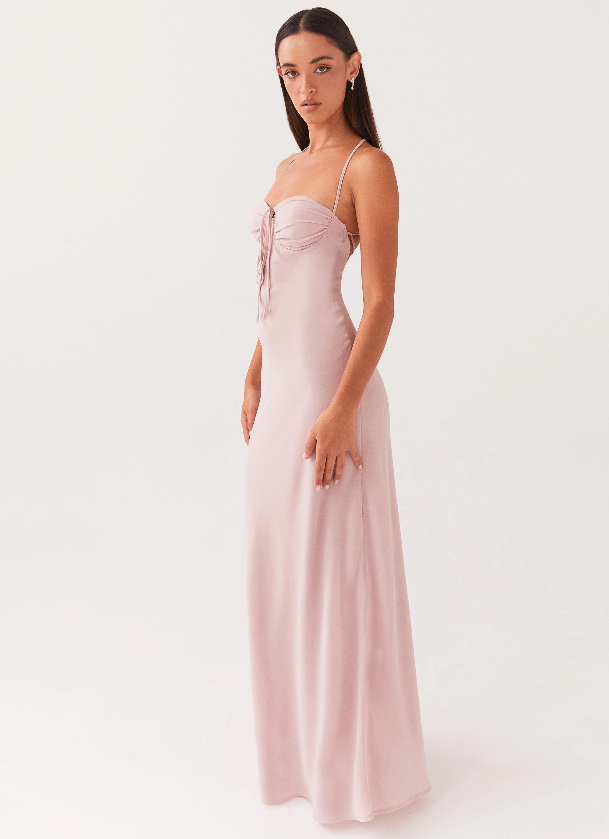 Aveline Maxi Dress - Mauve Vibrant Style