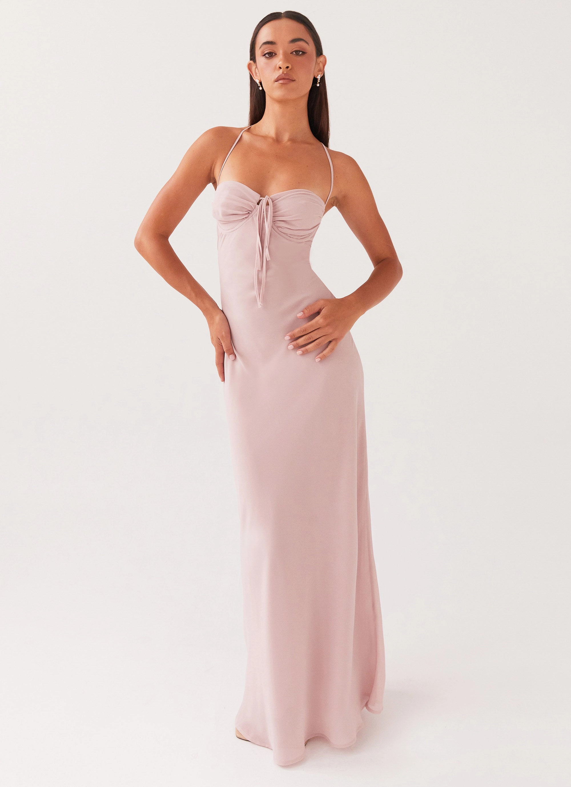 Casual Silhouette Aveline Maxi Dress - Mauve