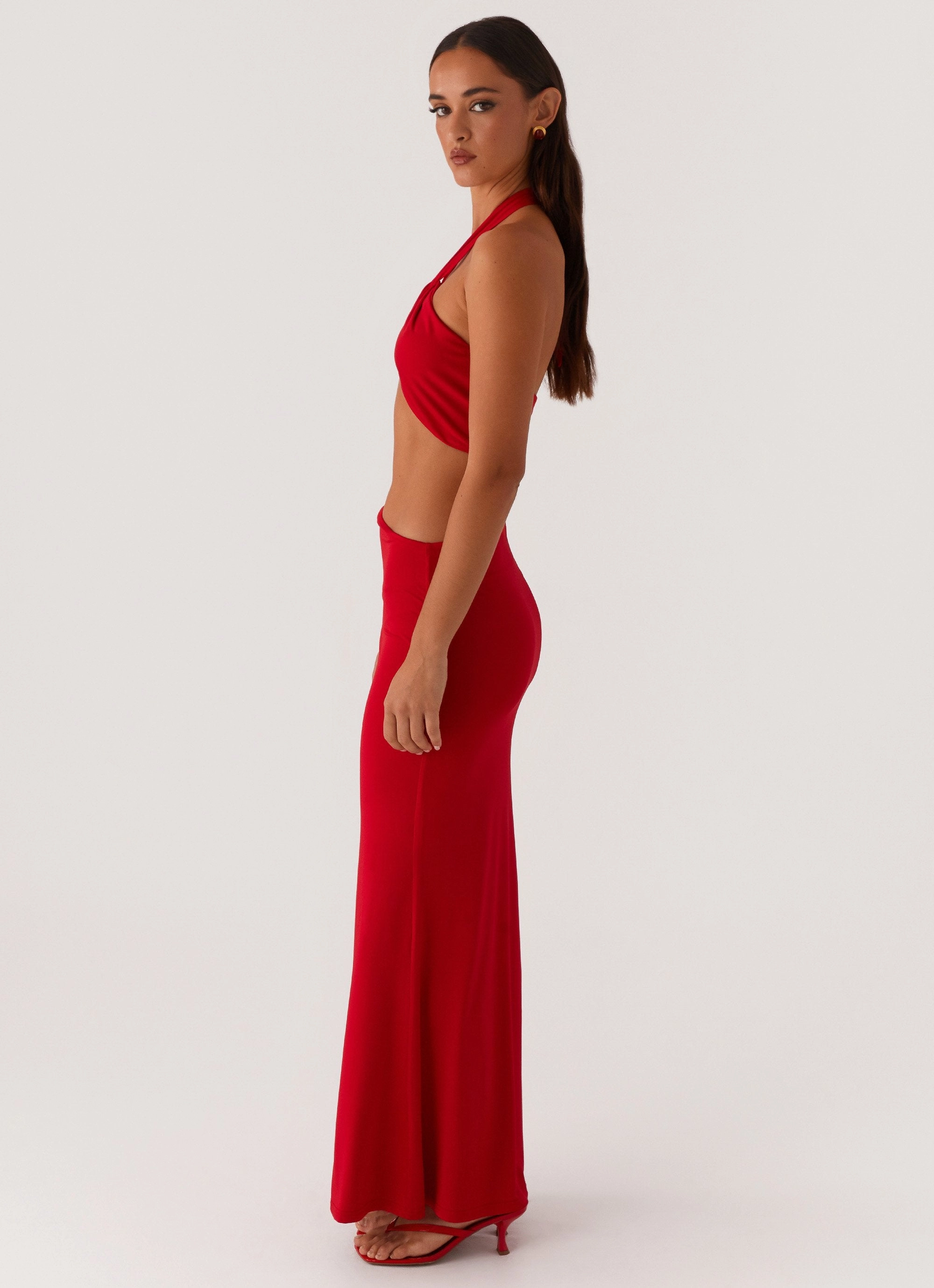 Its Obvious Maxi Dress - Red All Day Ready Event Perfect