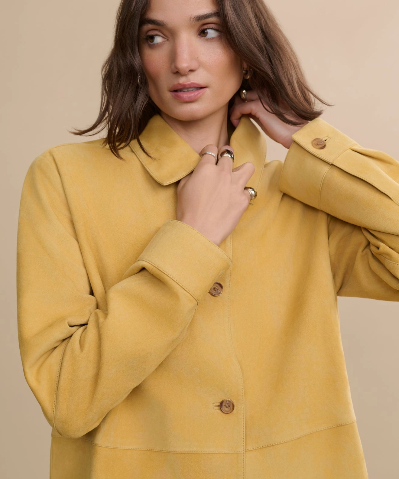 Suede Lennox Jacket Modular Layering System