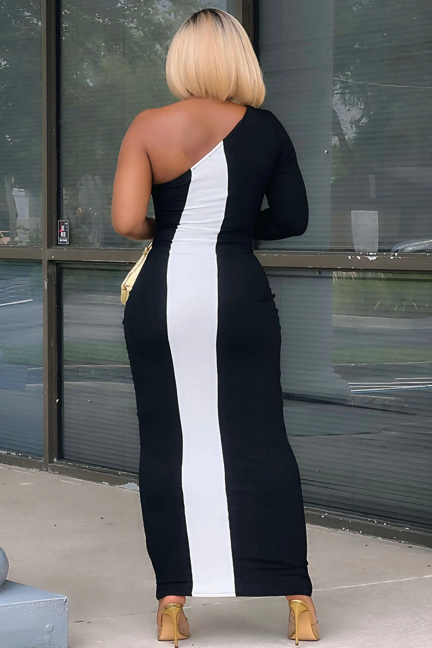 Lauryn Sexy Cut Outs Maxi Dress Bright Feel