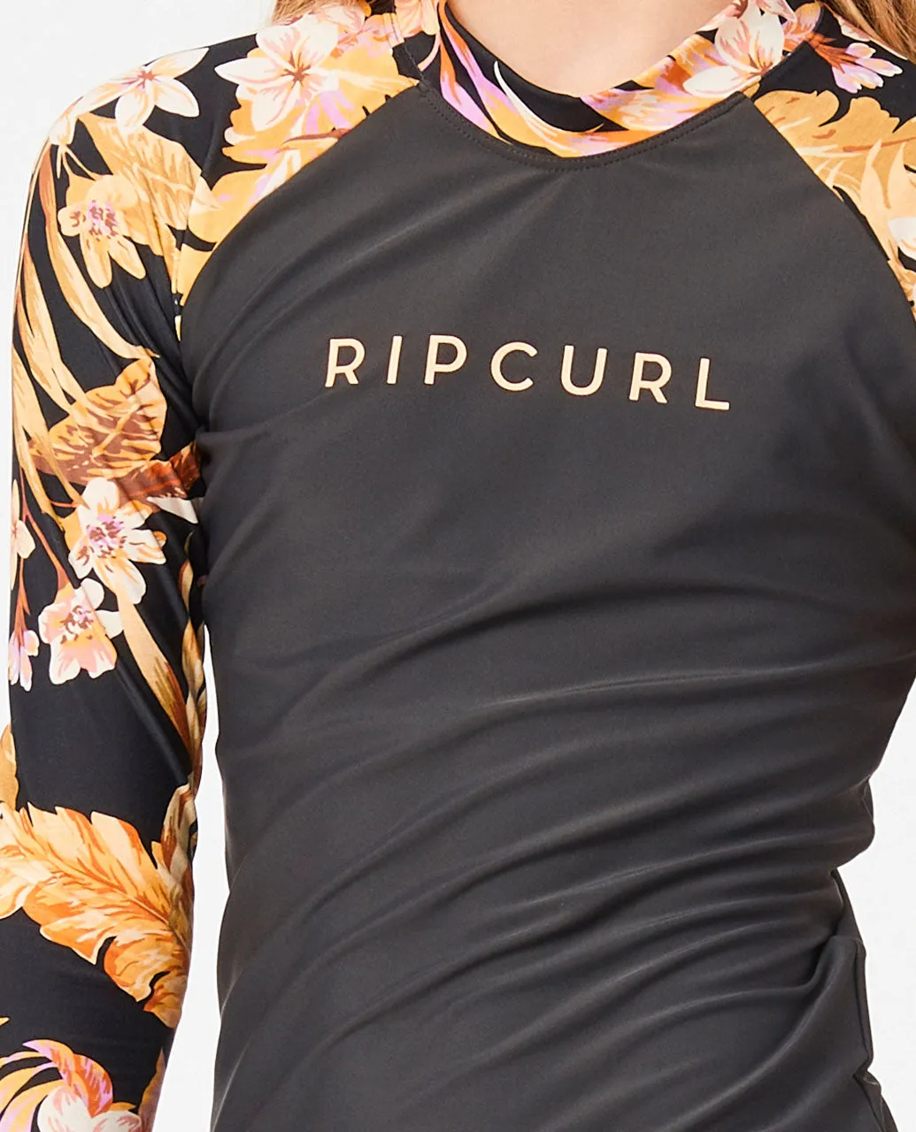 Sunday Swell Long Sleeve Rashvest - Girls (8-16 years)