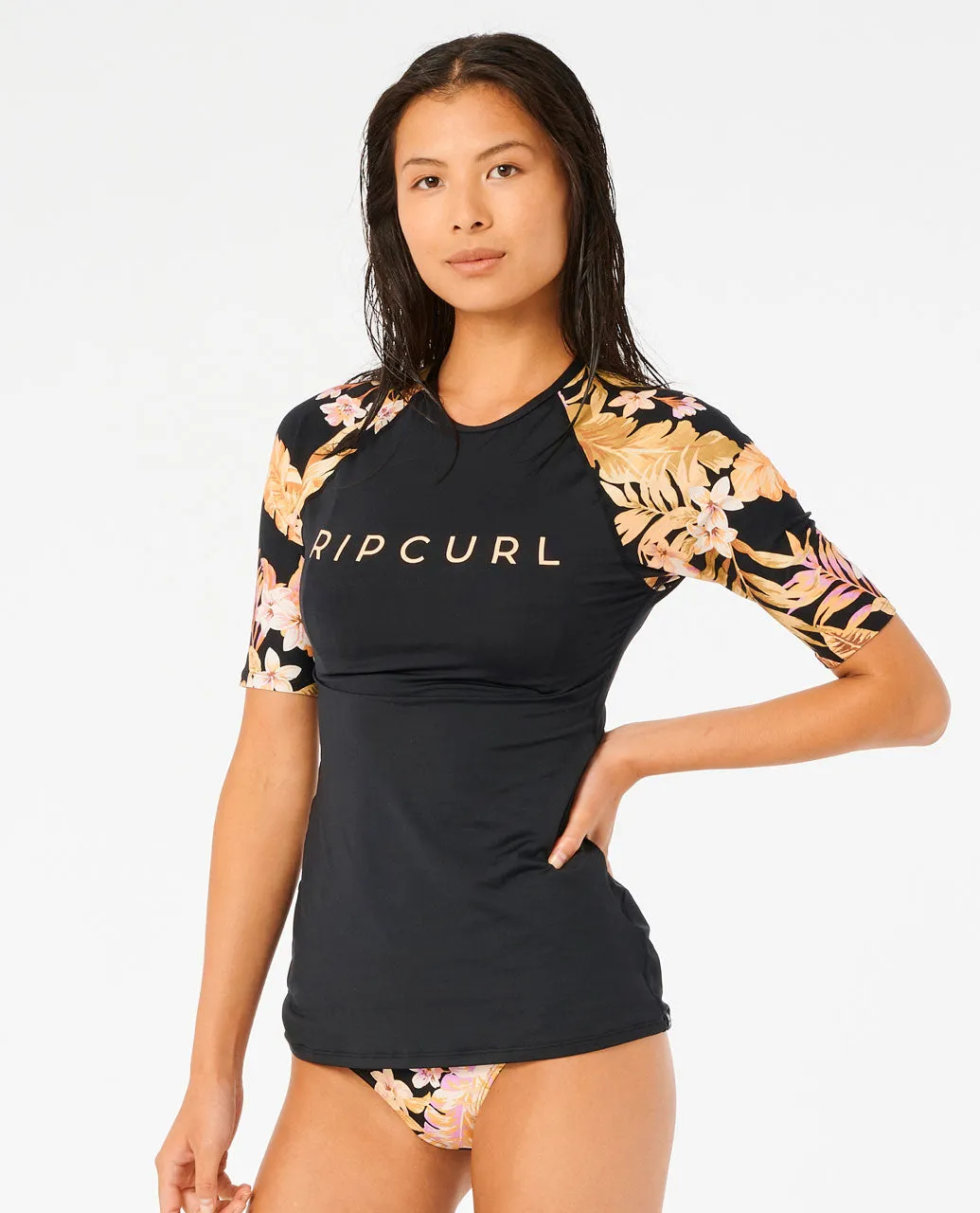 Sunday Swell Short Sleeve UV Tee Rash Vest