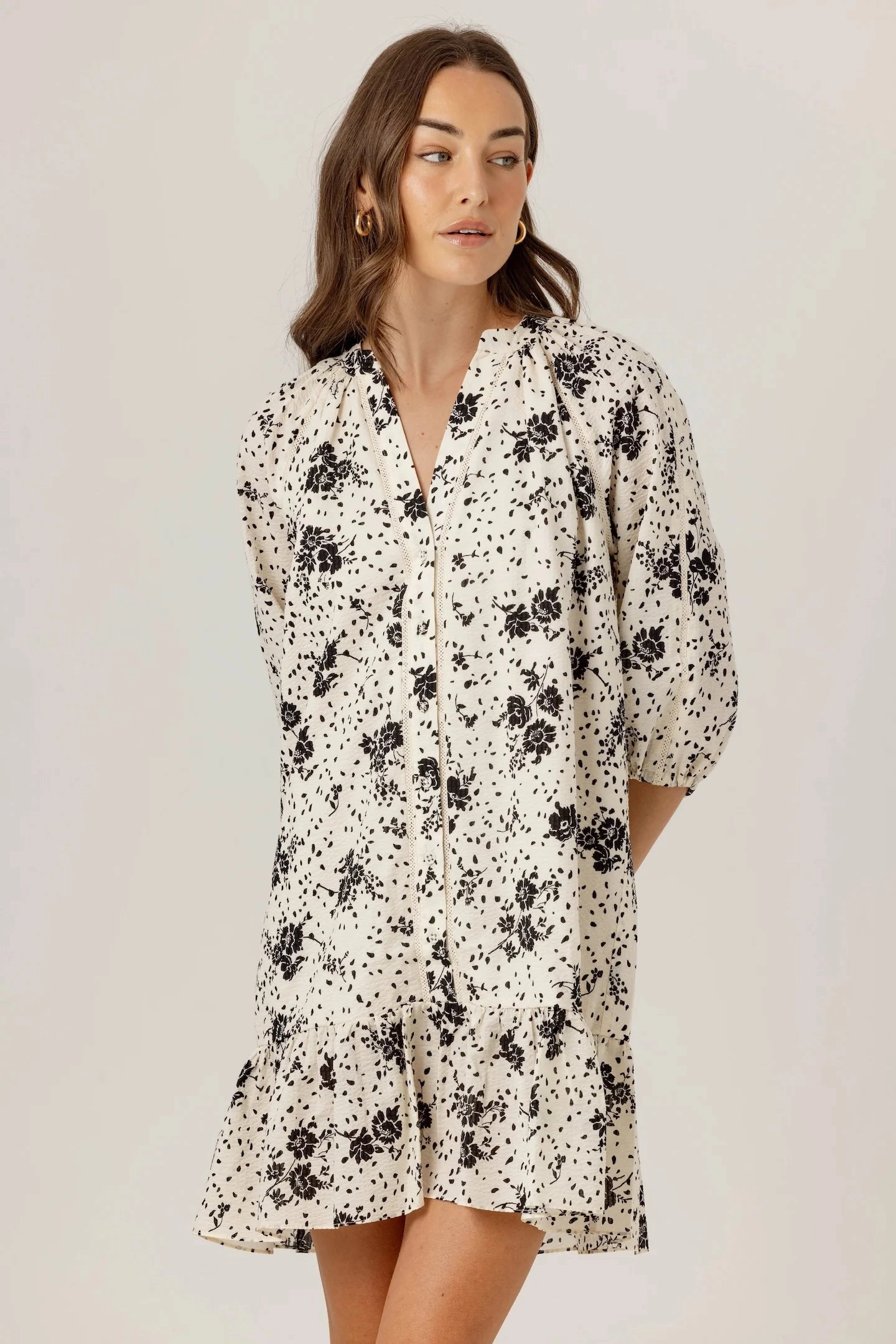 Sundays Petal Telsie Dress Golden Scene