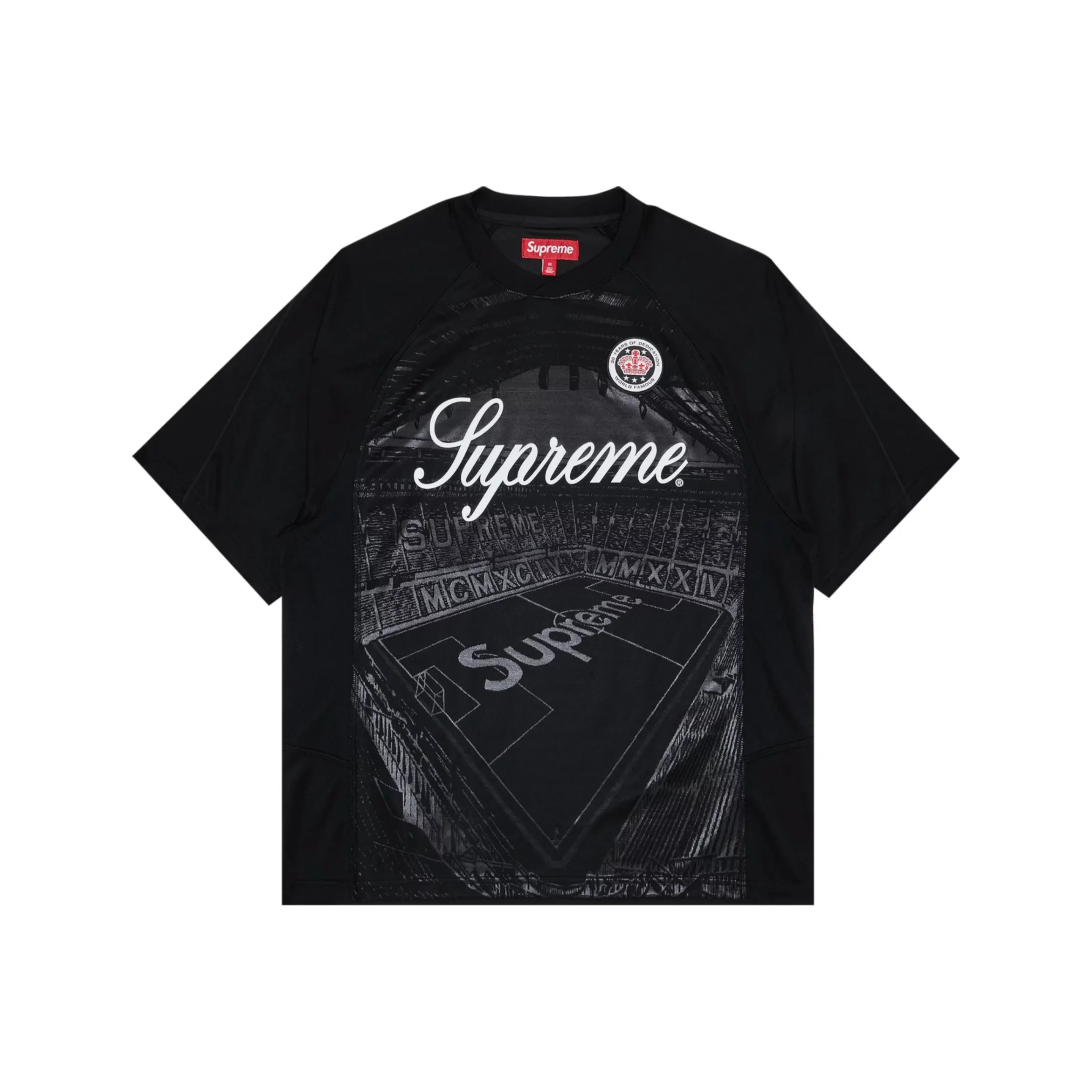 Supreme Jacquard Soccer Jersey Black Set