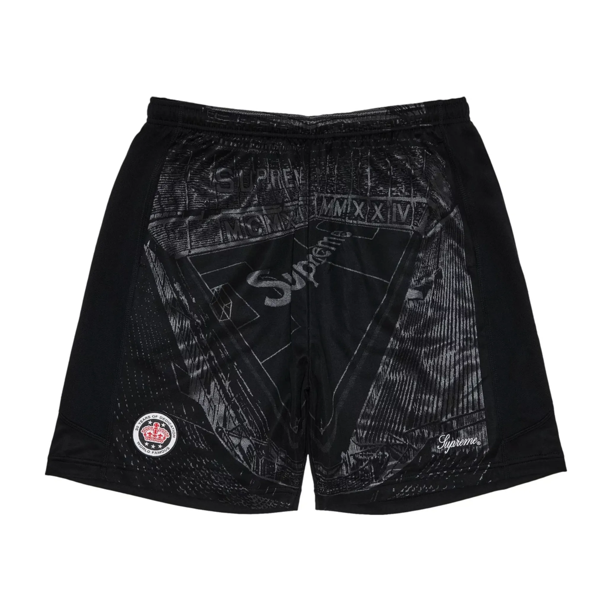 Supreme Jacquard Soccer Jersey Black Set