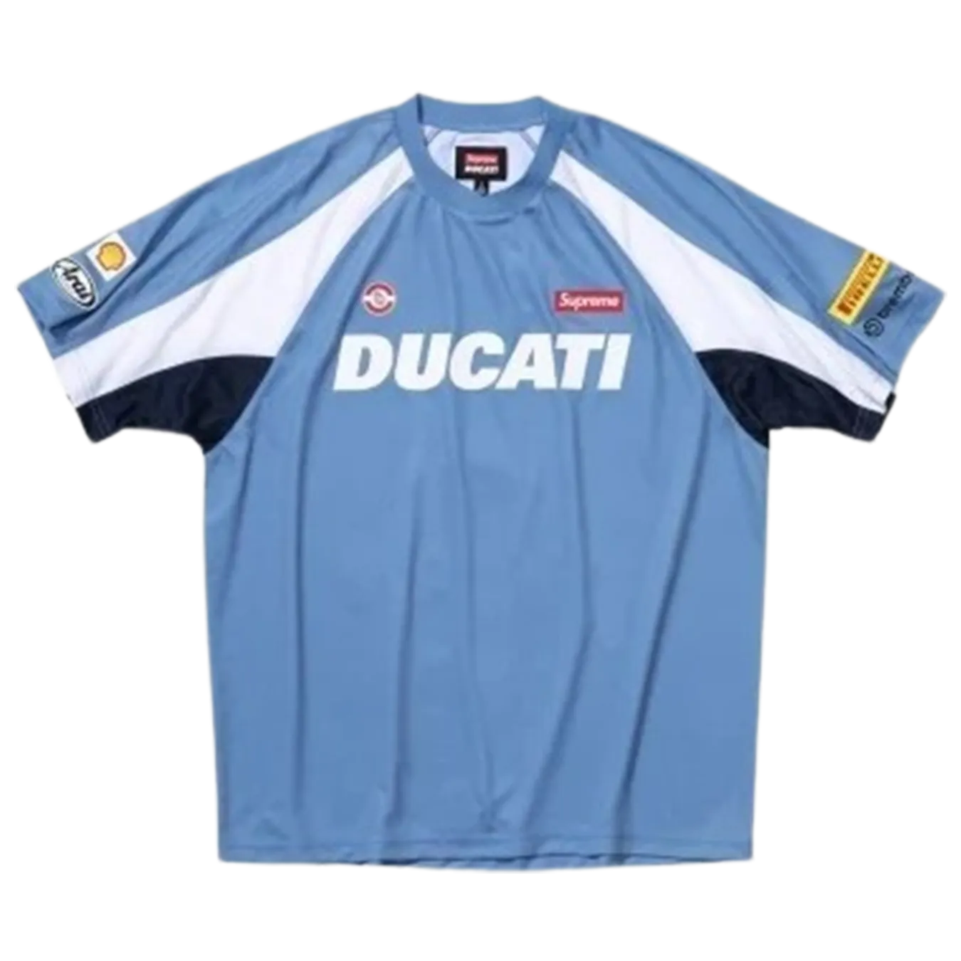Supreme x Ducati Soccer Jersey 'Blue'