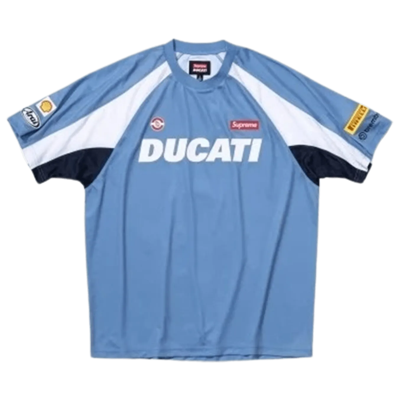 Supreme x Ducati Soccer Jersey 'Blue'