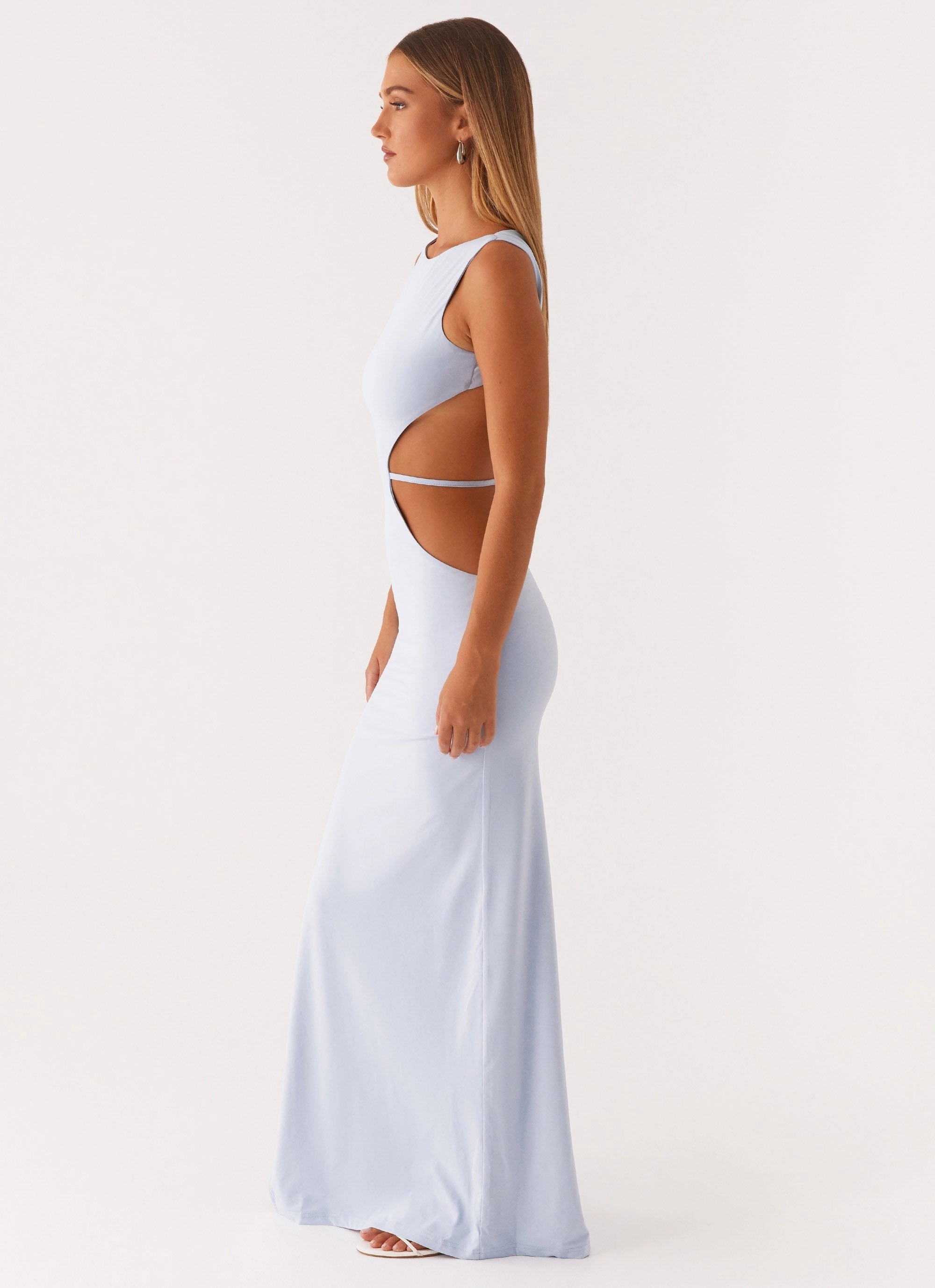 Office Mood Sutton Maxi Dress - Blue