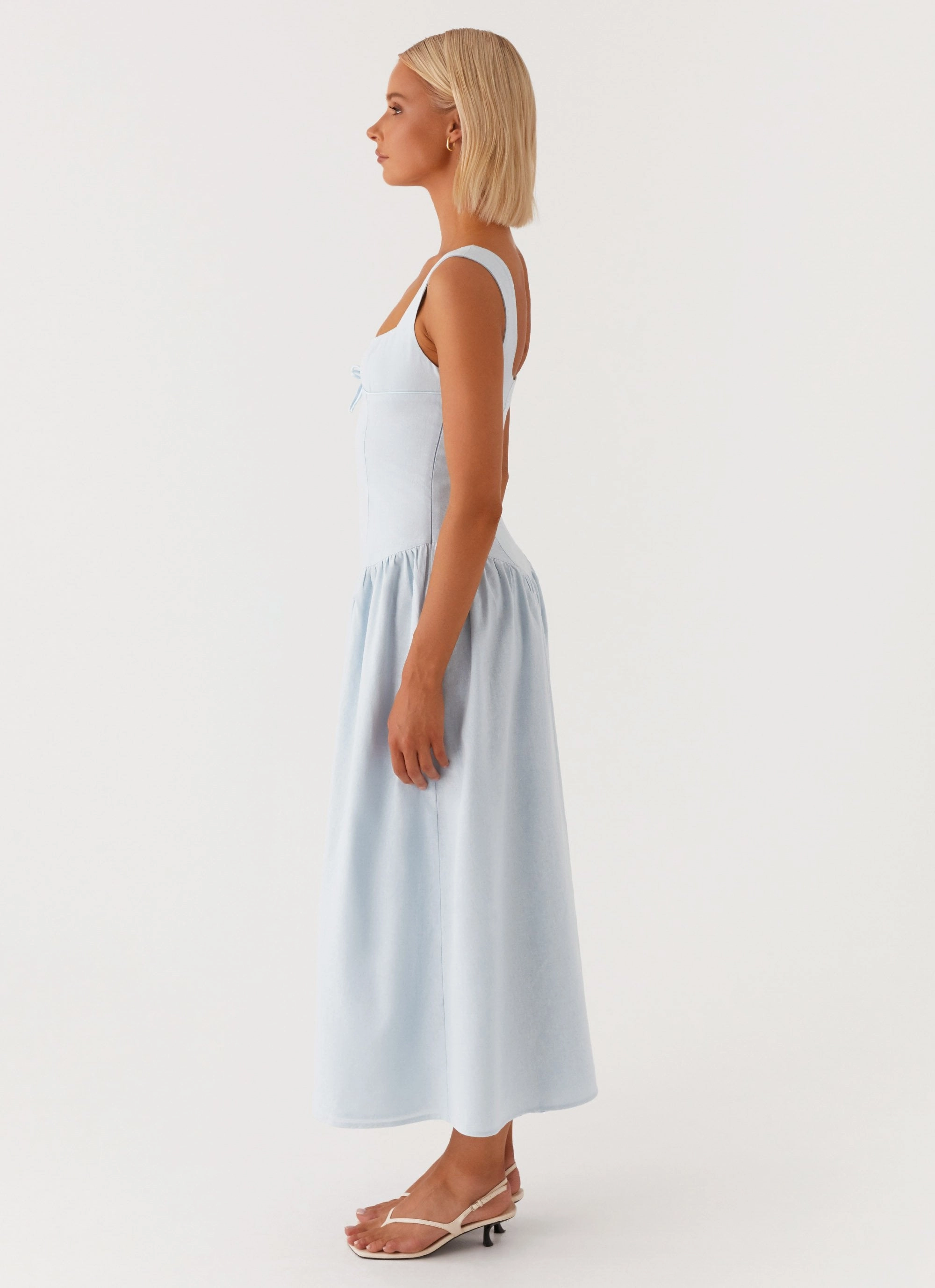 Vibrant Spirit Chic Energy Suzie Midi Dress - Blue