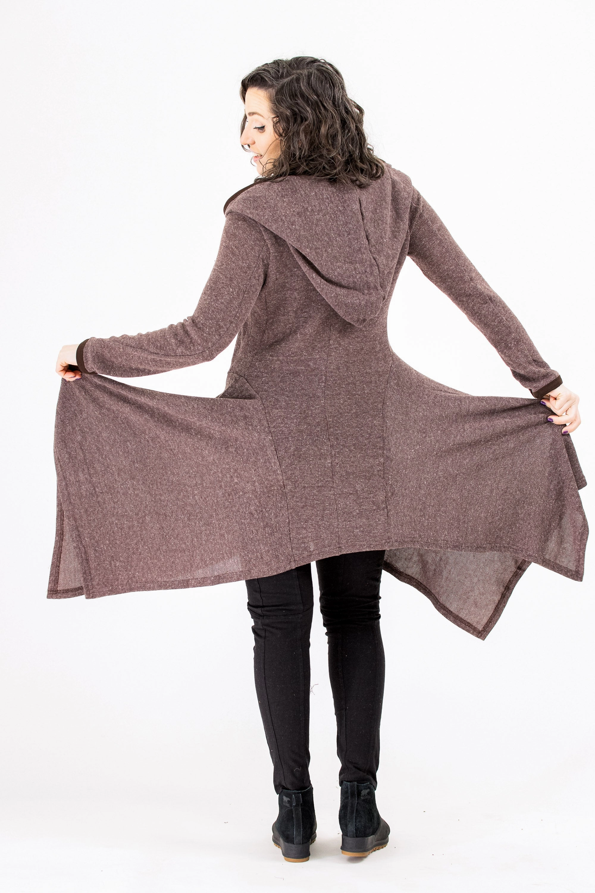 Reflective Safety Details SiliconeGrip Sweater Rag Coat