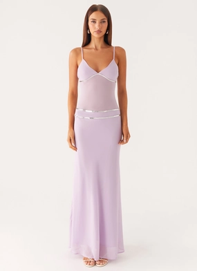 Sweet On You Maxi Dress - Lavender Timeless Fit Romance Soul