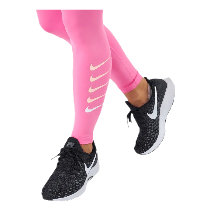 Swoosh Run Tight 7/8 Pink/Silver