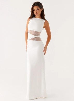 Karma Maxi Dress - White Refined touch