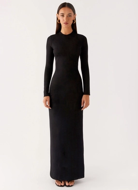 Date Ready Kamora Maxi Dress - Black