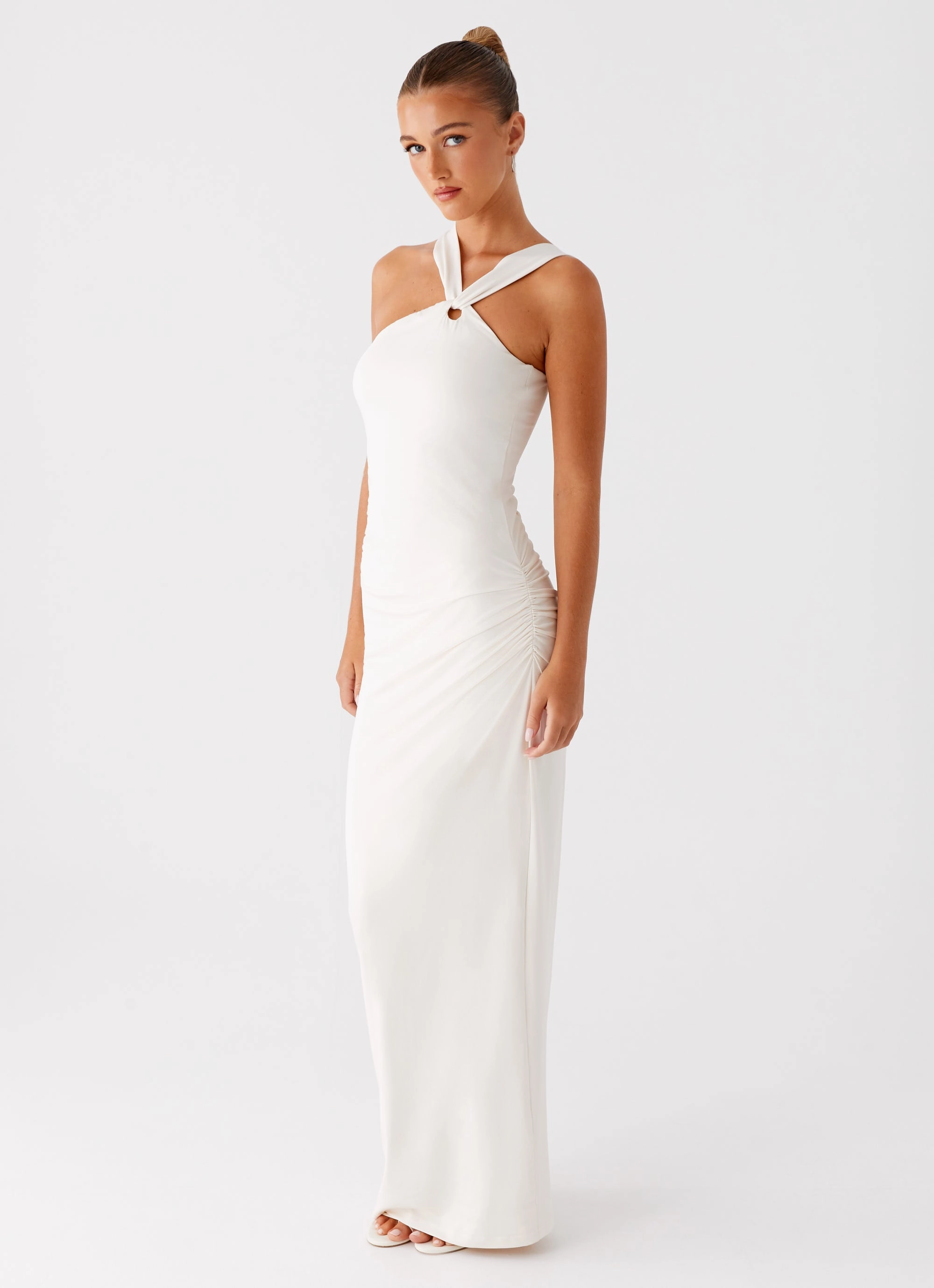 Tamira Maxi Dress - Ivory Event Glow