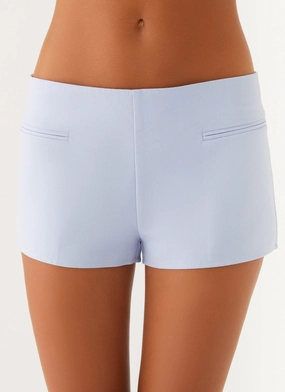 Perfectly Relaxed Layer Fit Tampa Micro Short - Heather Blue