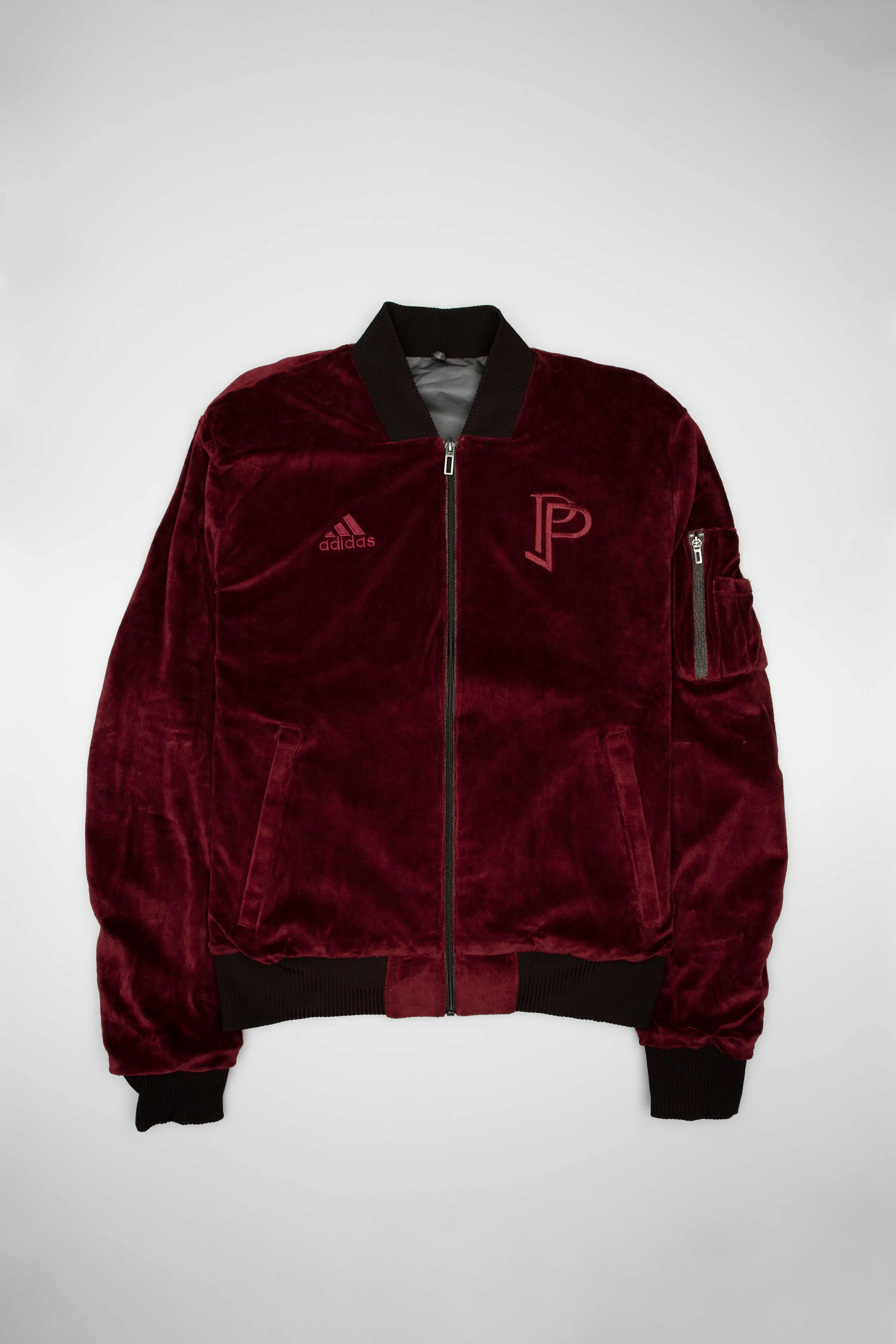 Tango Pogba Mens Reversible Jacket - Maroon/Grey