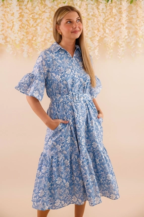 Bold Design Island to Island Midi Dress
