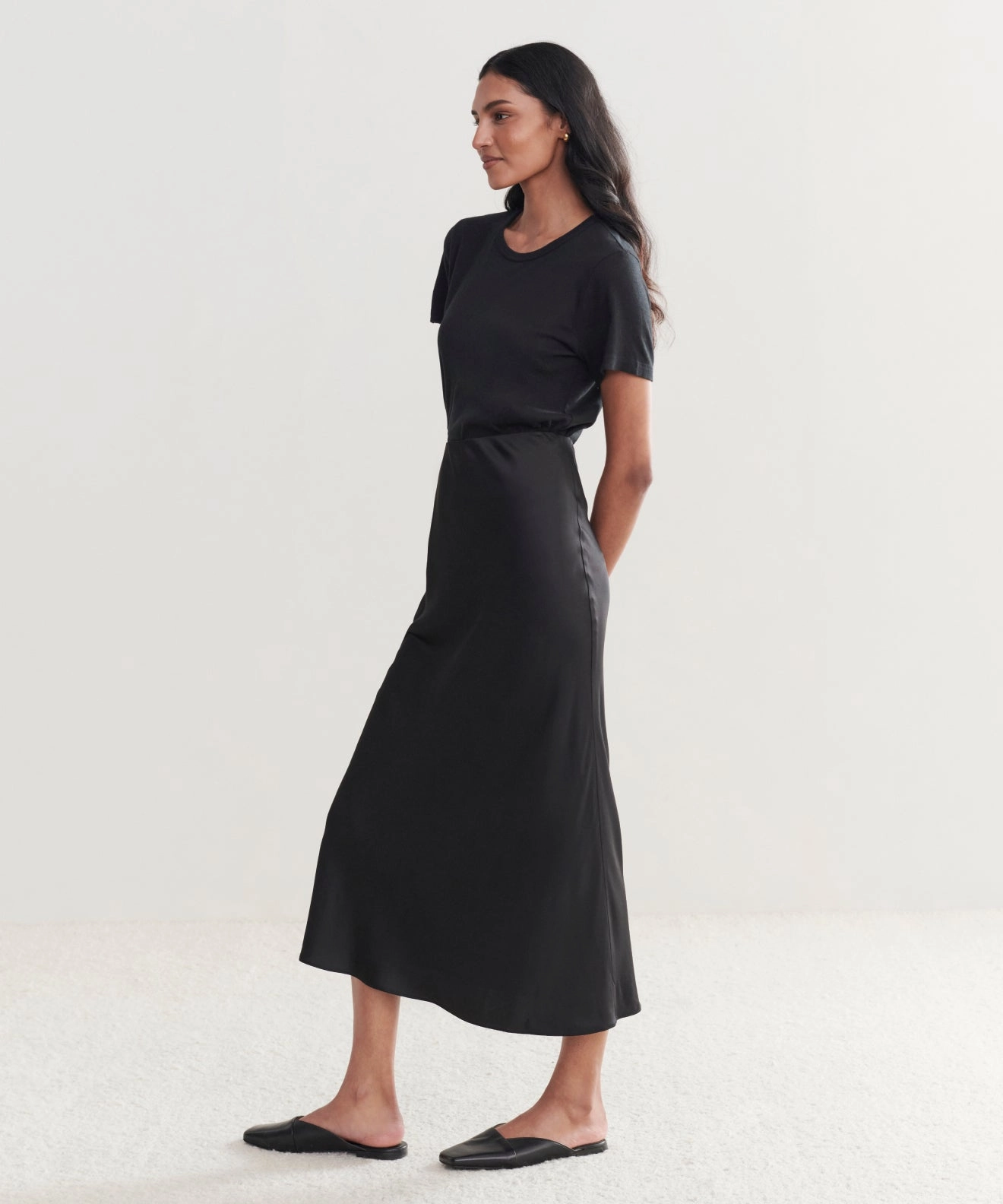 Comfortable Waistband Sport Wear Fit Sawyer Slip Skirt