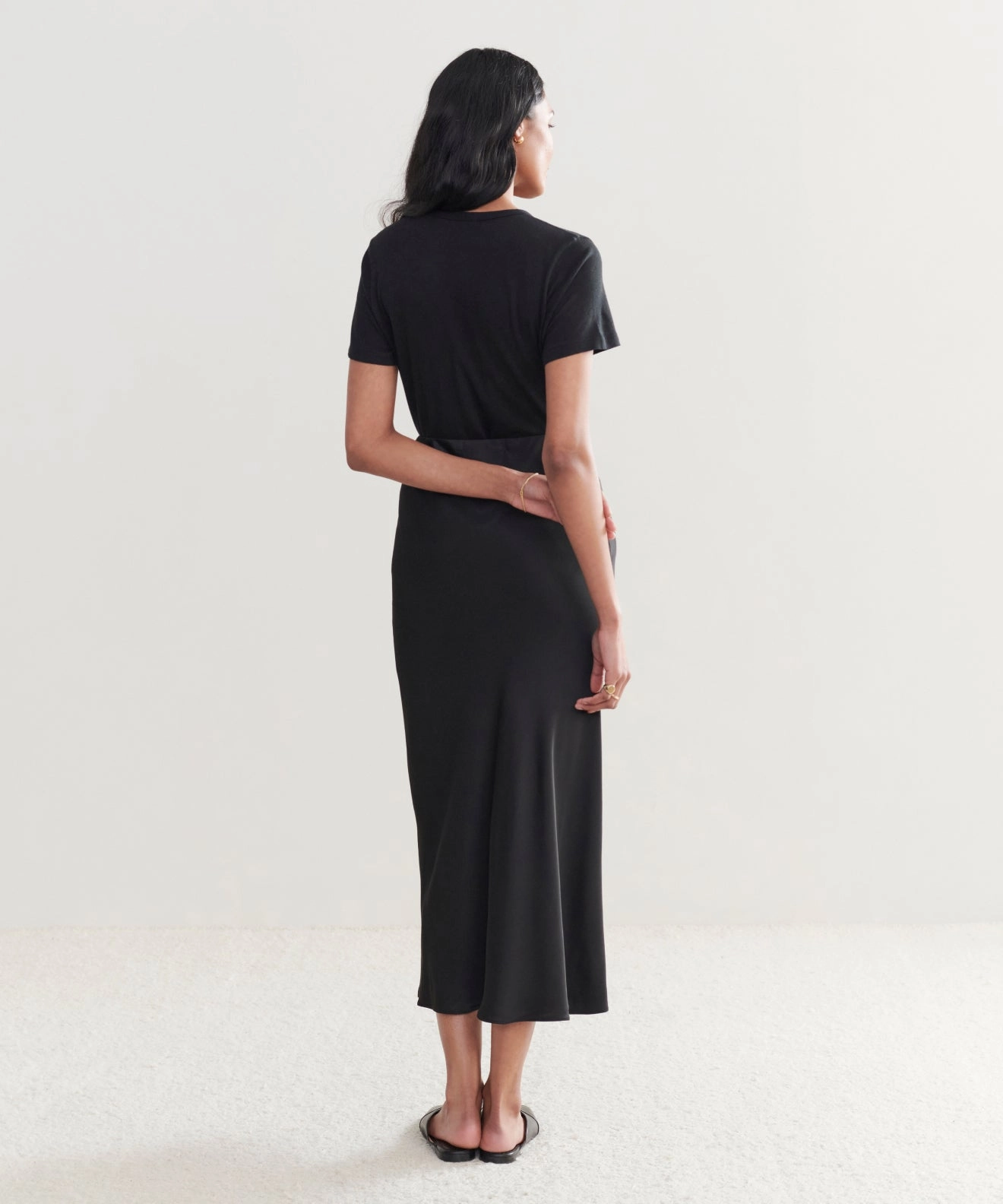 Easy Care Fabric Finish Free Movement Sawyer Slip Skirt
