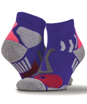 Technical compression sports socks | Purple