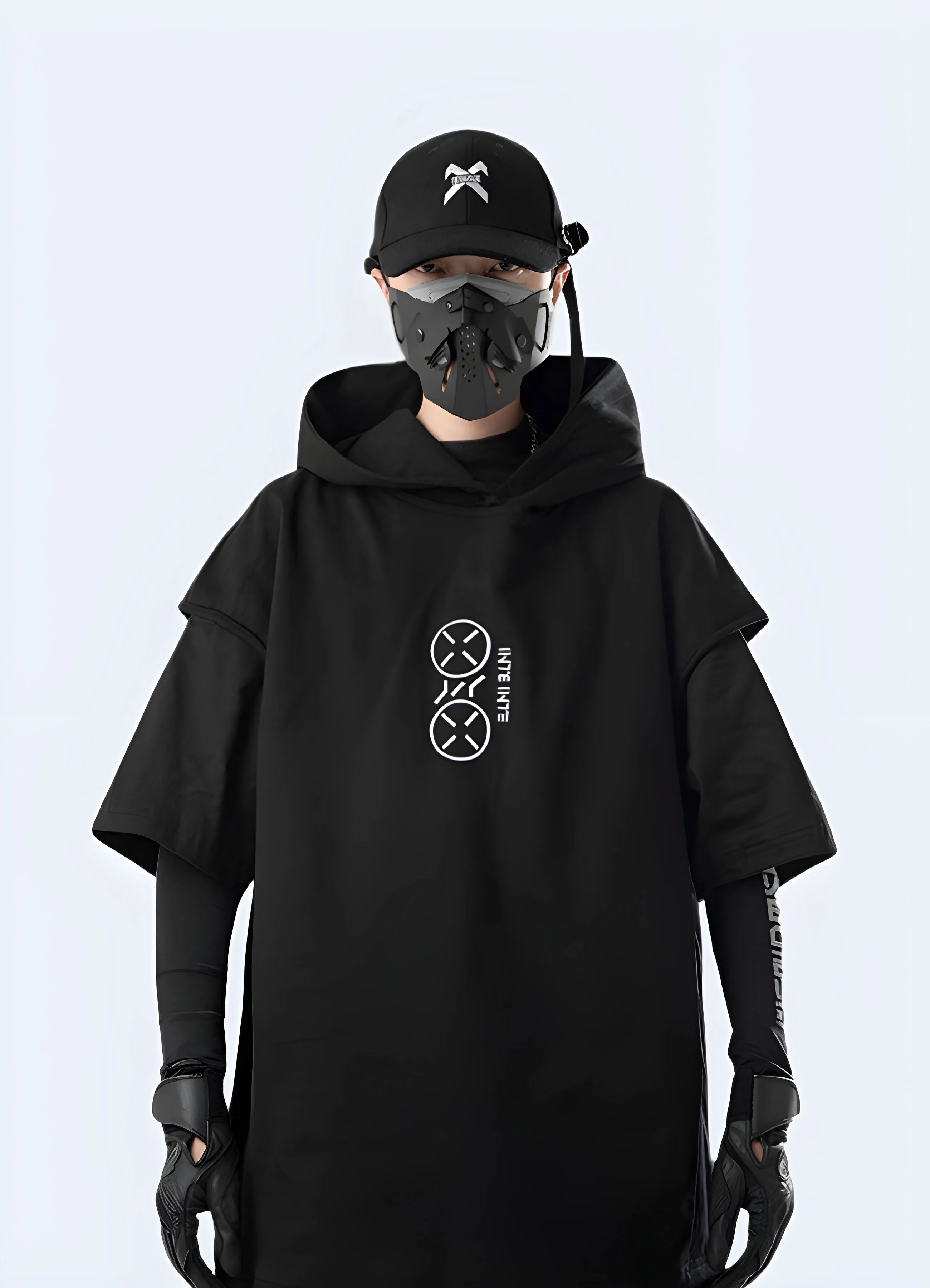 Techwear Sleeveless Hoodie