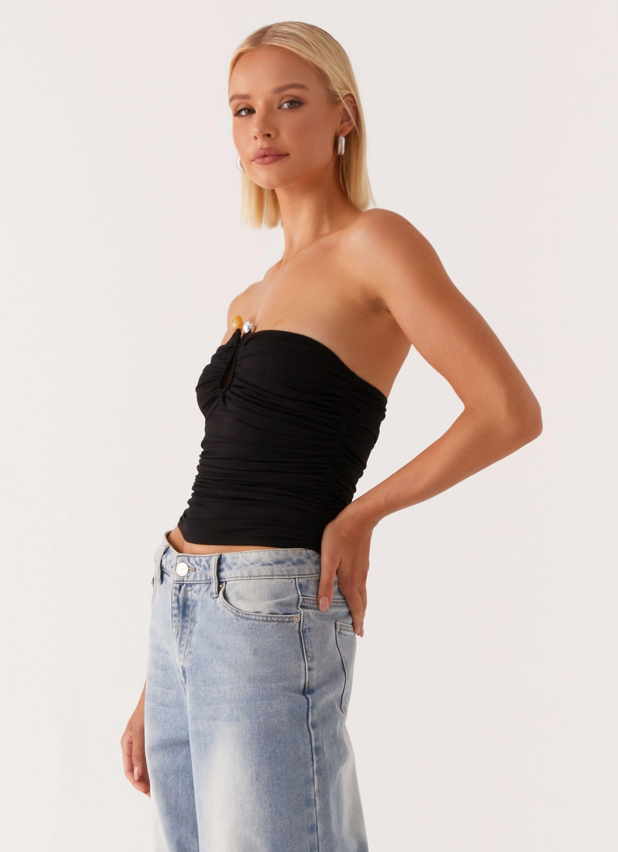 Rudy Tube Top - Black QuickDry